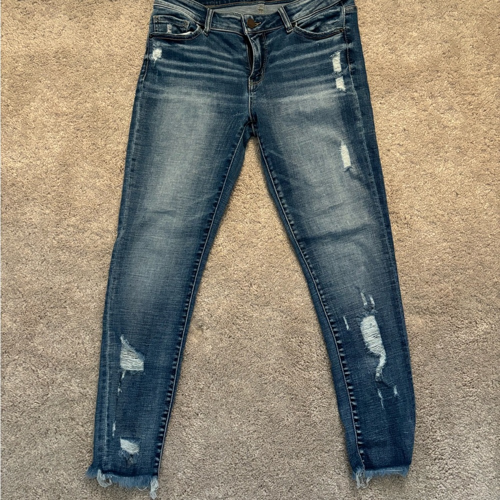 Buckle Victoria midrise ankle skinny 27